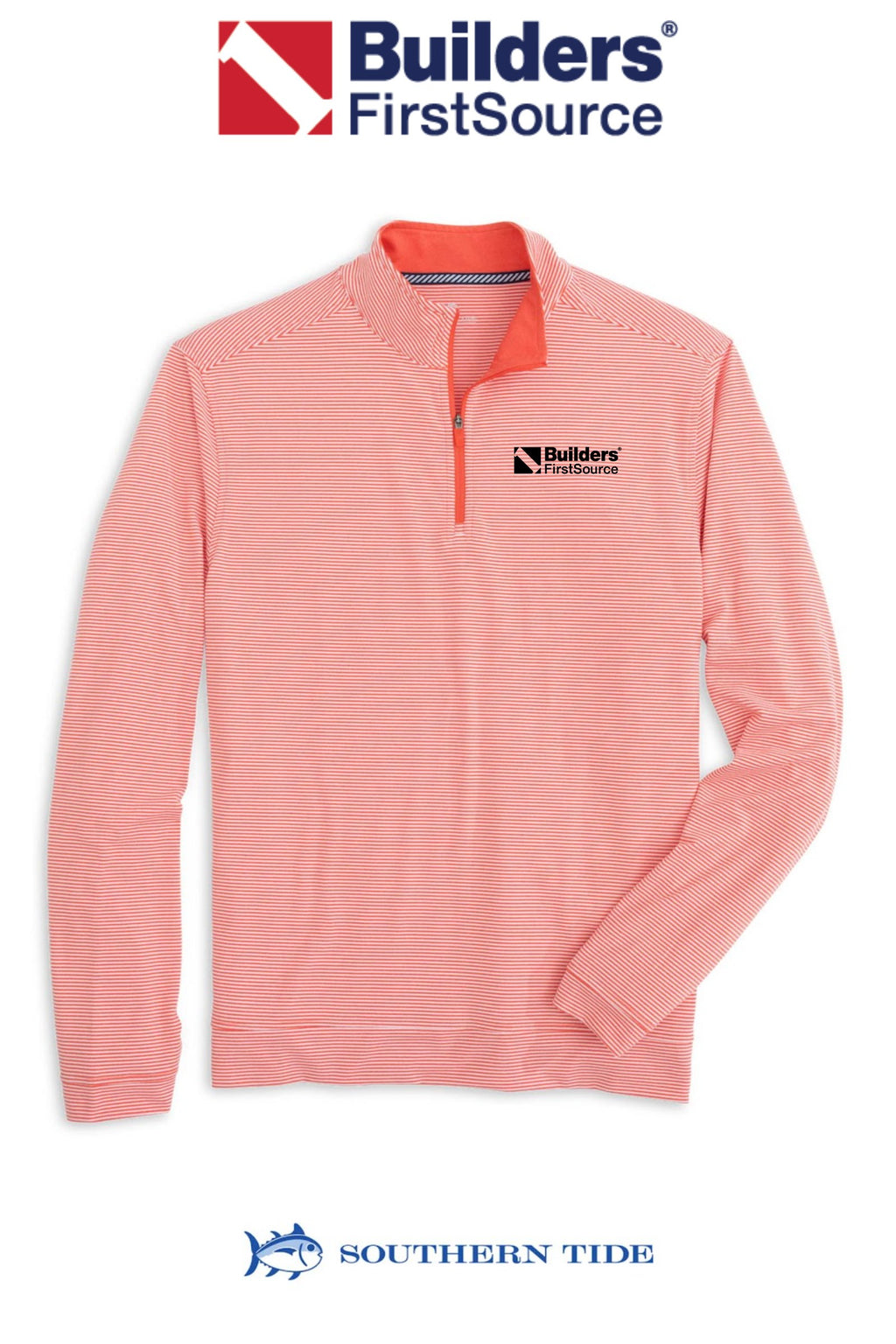 Southern Tide Cruiser Micro-Stripe Hthr Qzip