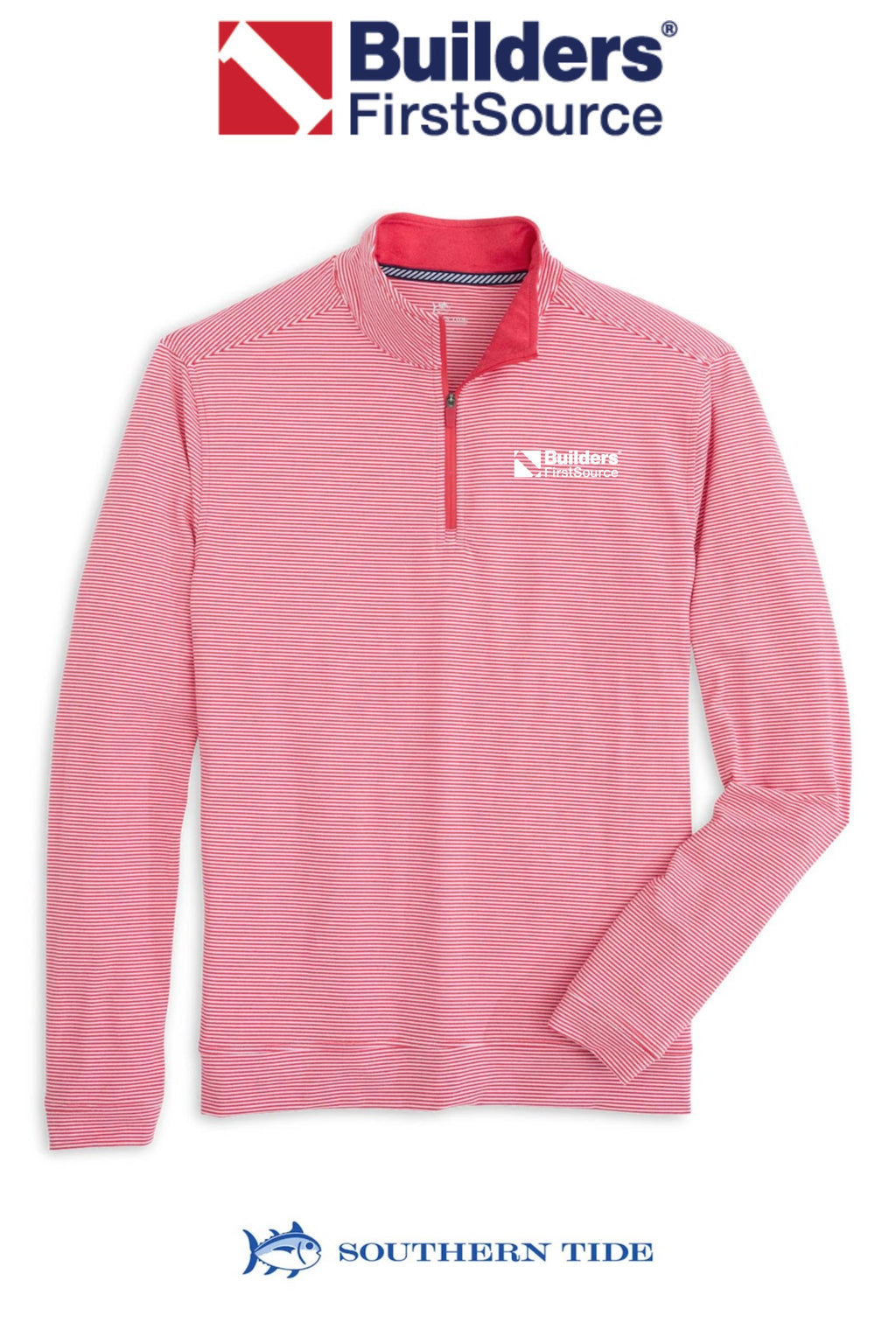 Southern Tide Cruiser Micro-Stripe Hthr Qzip