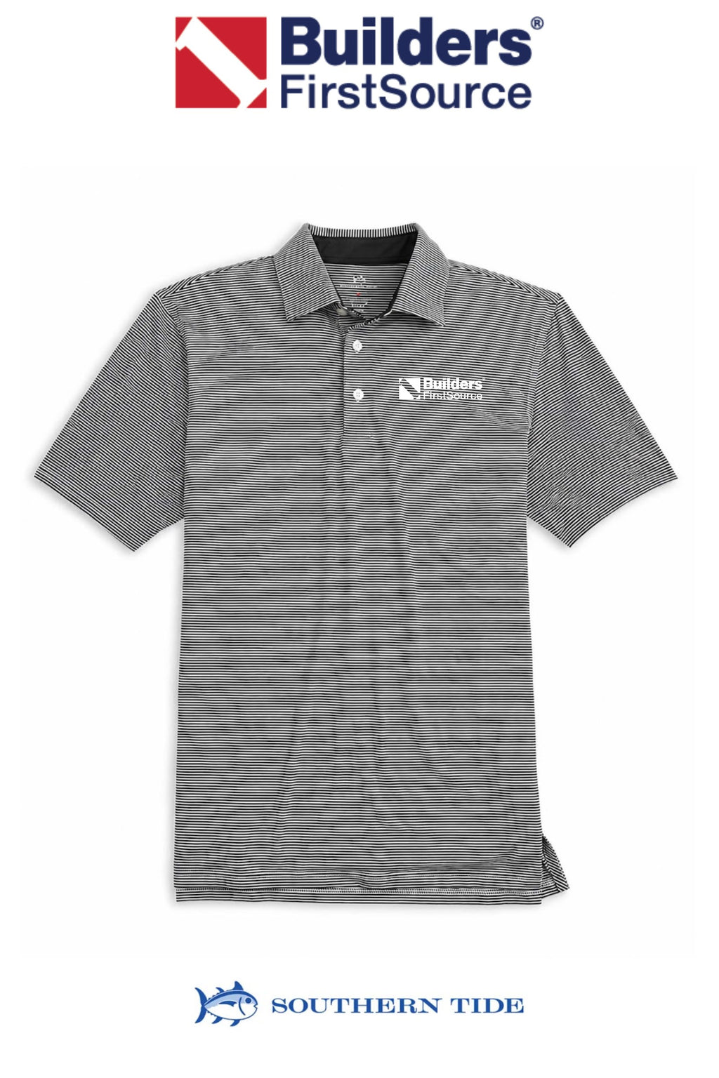 Southern Tide Brrreeze Meadowbrook Stripe Polo