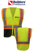 Class 2 Two Tone Vest w/ Black Bottom