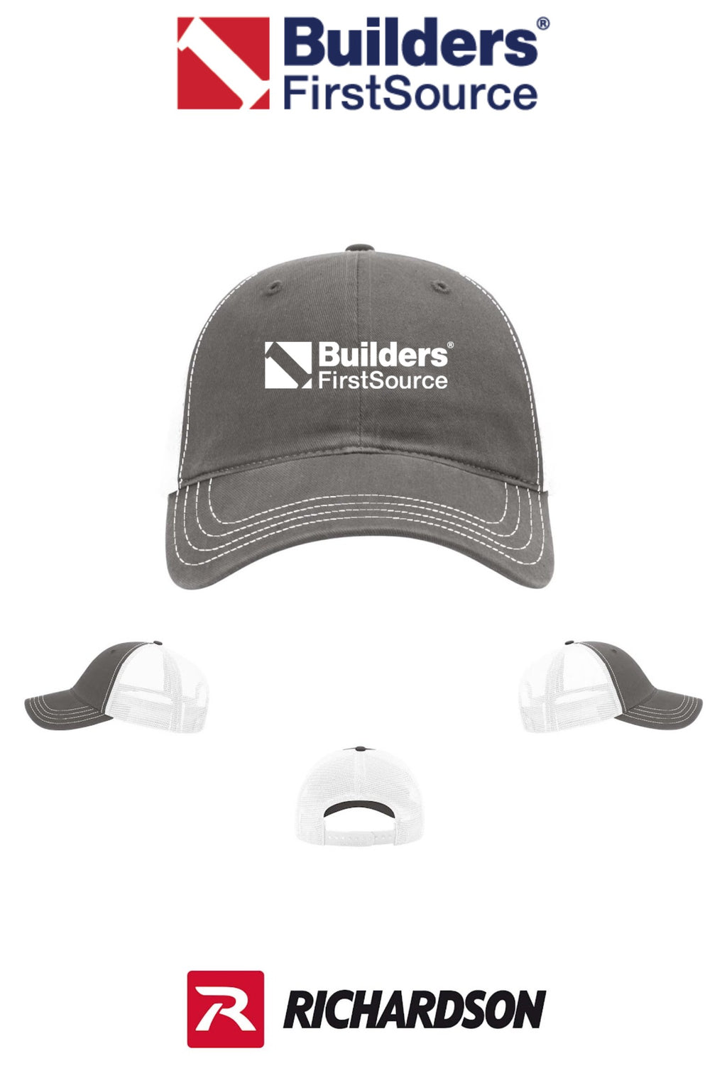 Richardson 111 Garment Washed Trucker