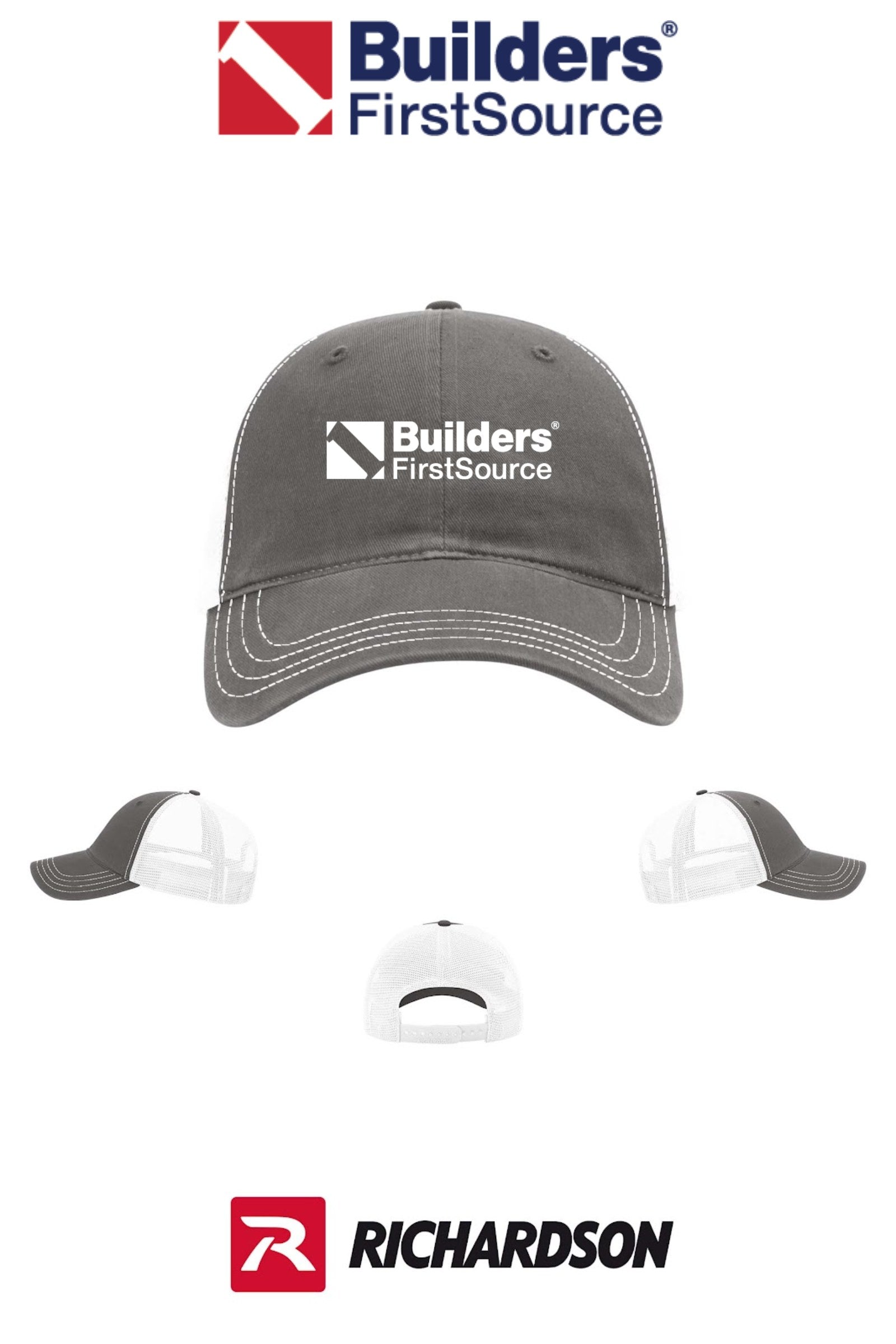 Richardson 111 Garment Washed Trucker