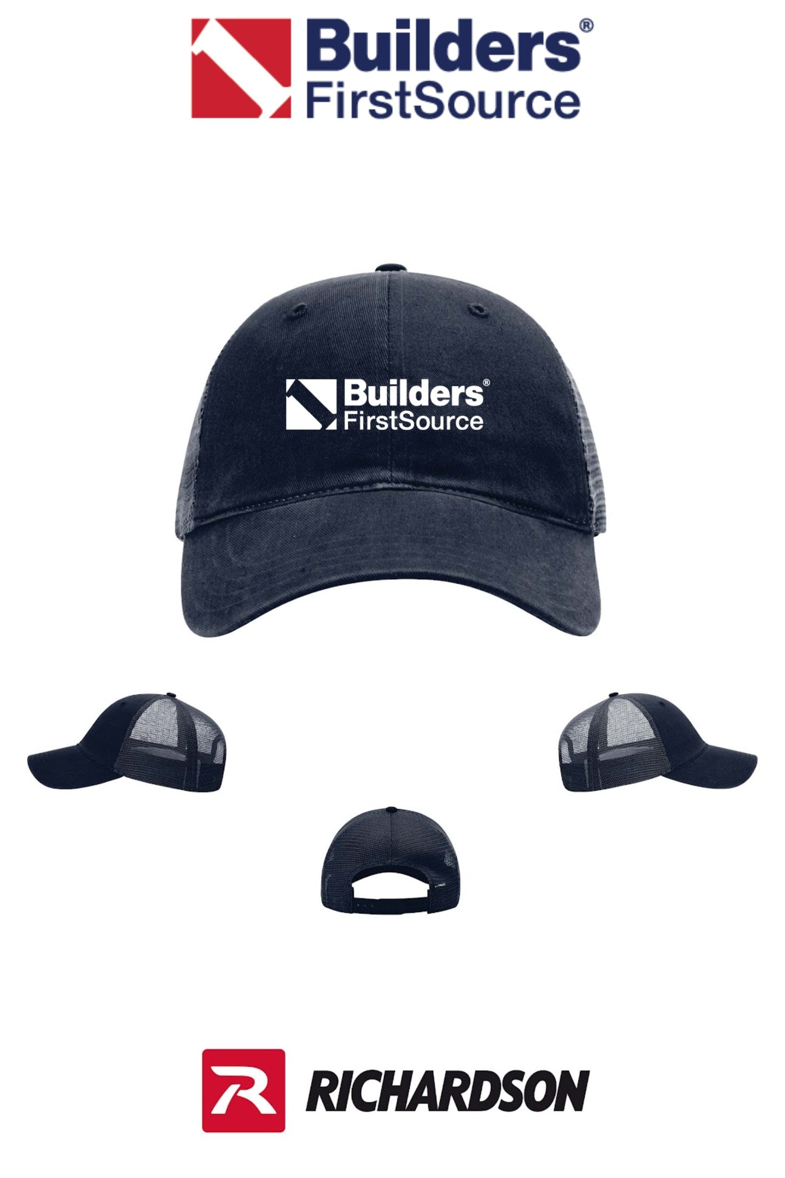 Richardson 111 Garment Washed Trucker
