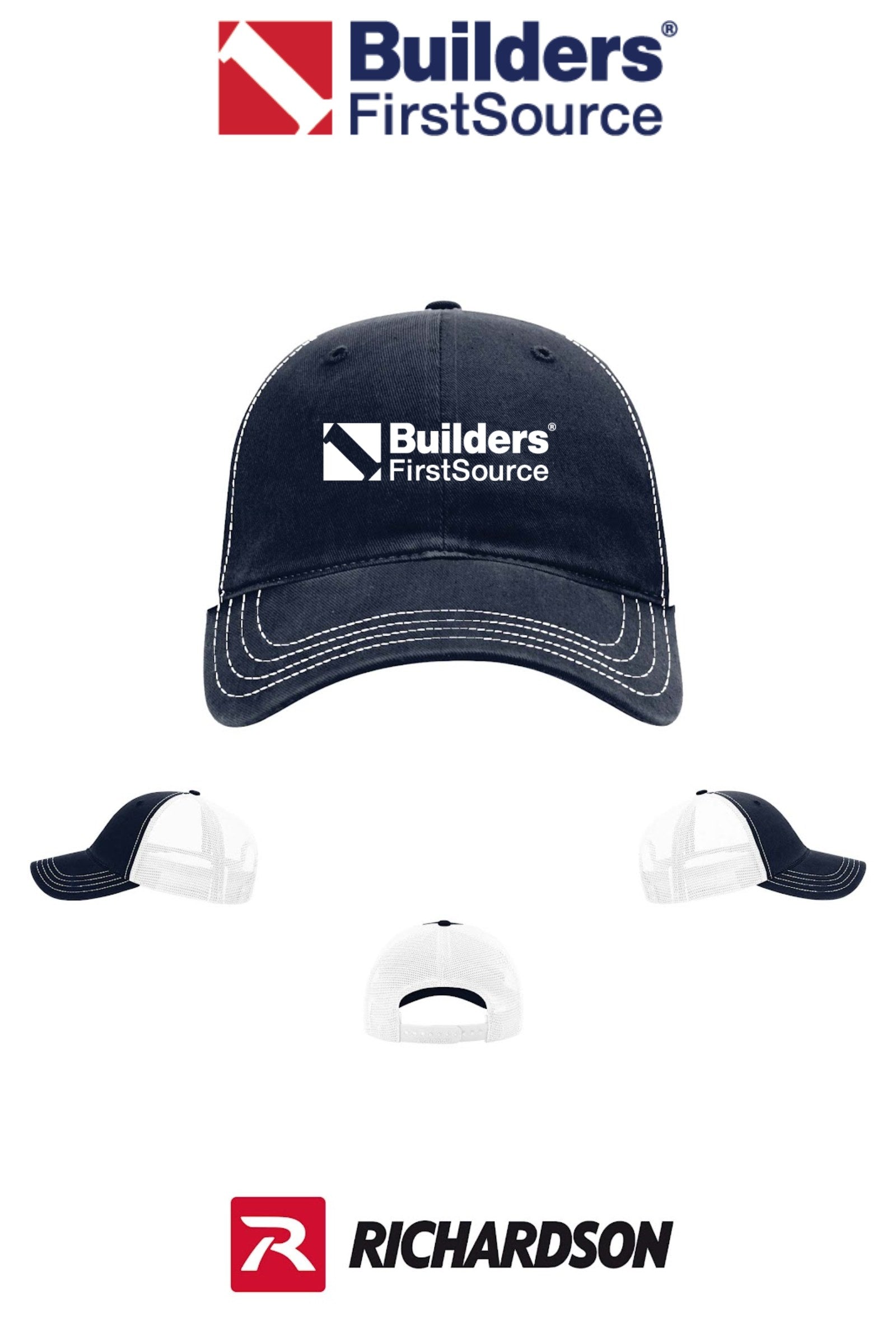 Richardson 111 Garment Washed Trucker