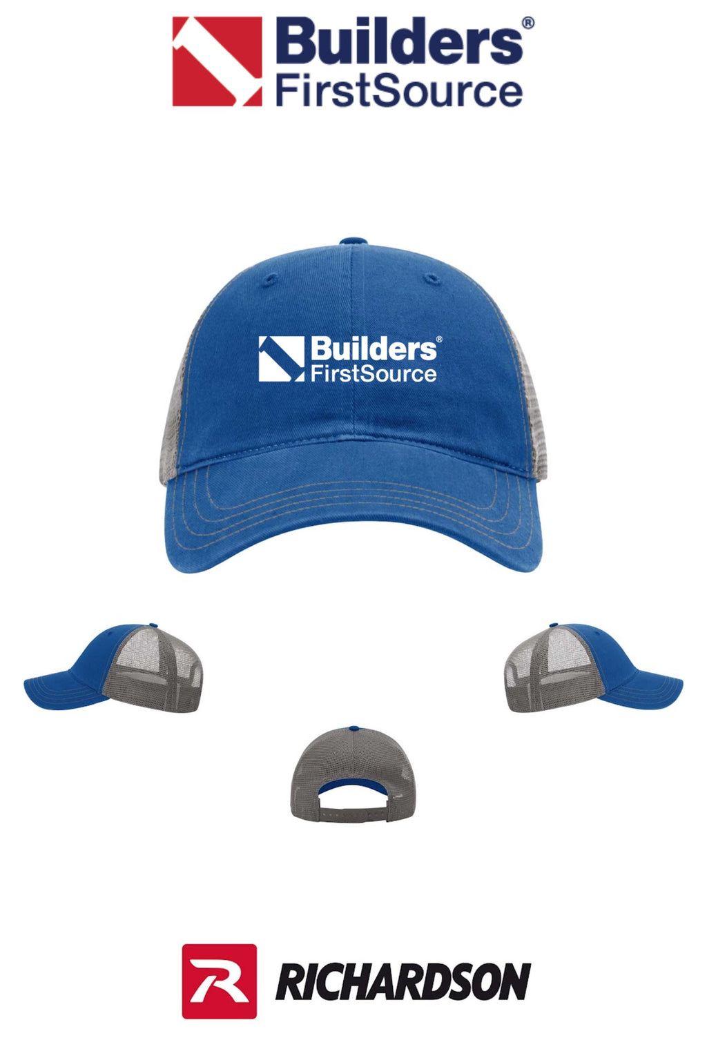 Richardson 111 Garment Washed Trucker