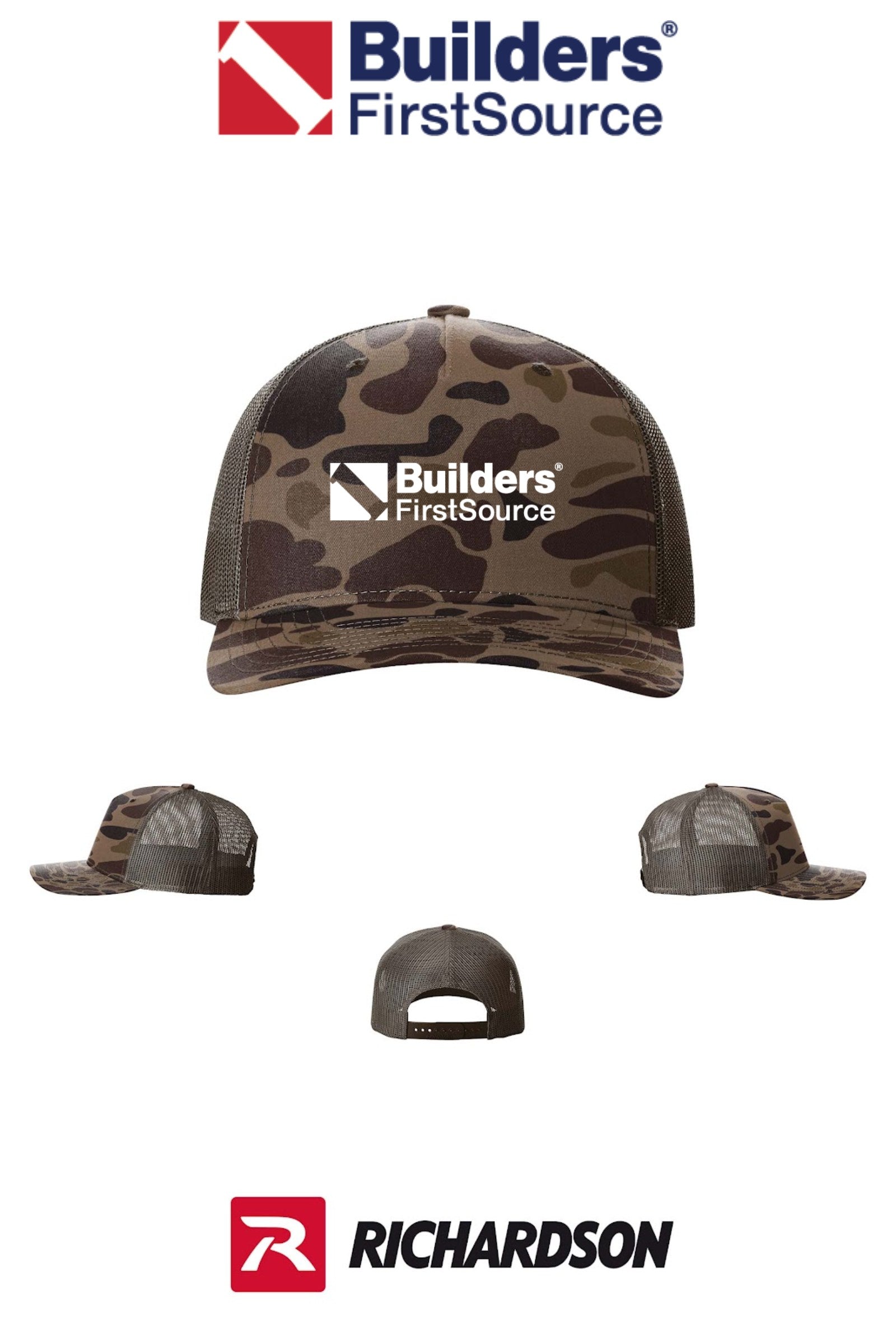 Richardson 112PFP Printed Five-Panel Trucker