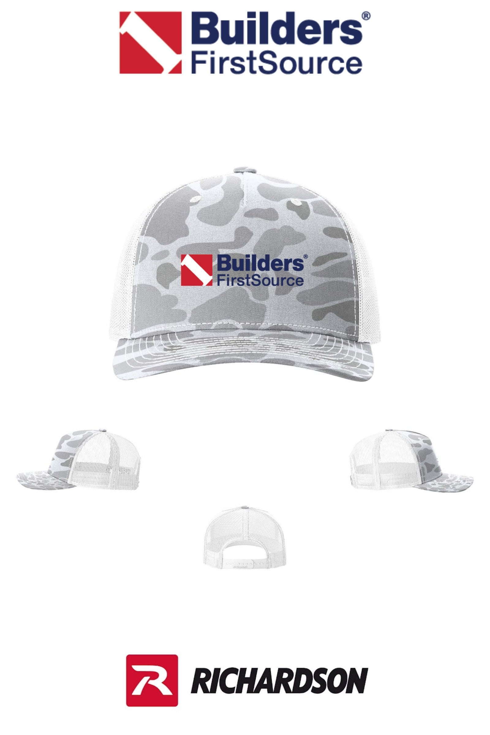Richardson 112PFP Printed Five-Panel Trucker