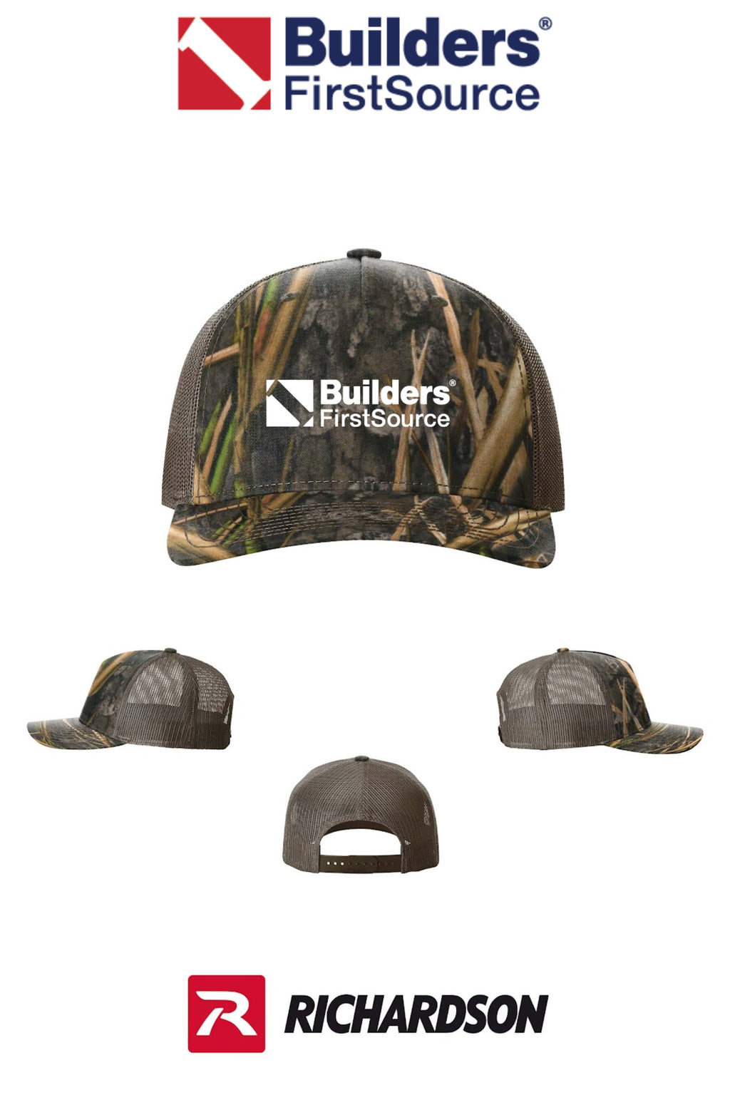 Richardson 112PFP Printed Five-Panel Trucker