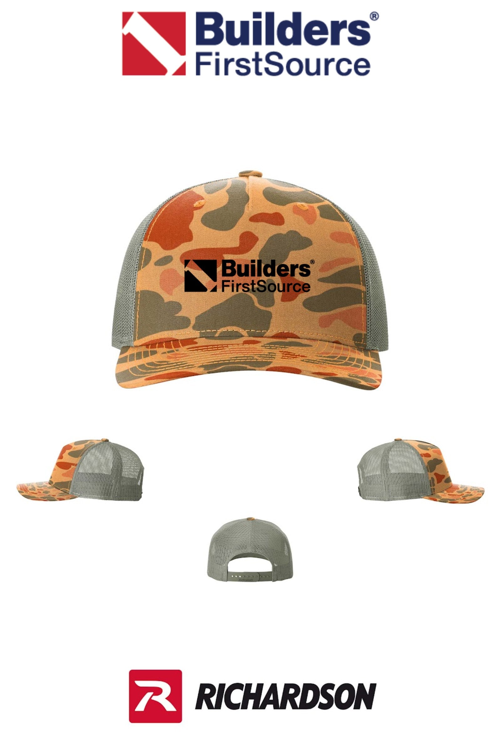 Richardson 112PFP Printed Five-Panel Trucker