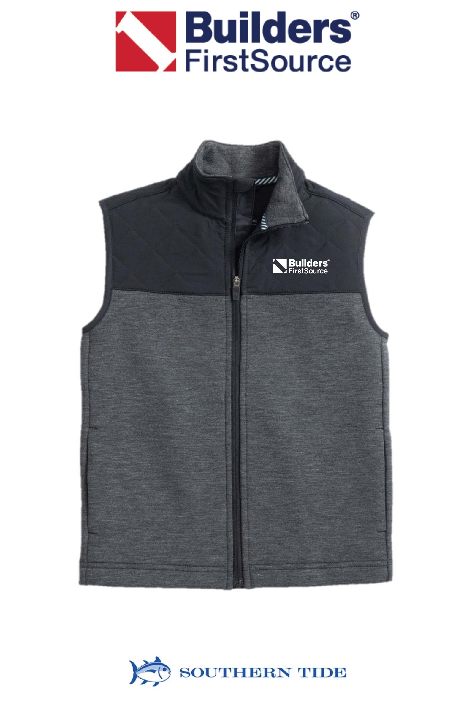 Southern Tide Waterfront Quilted Vest