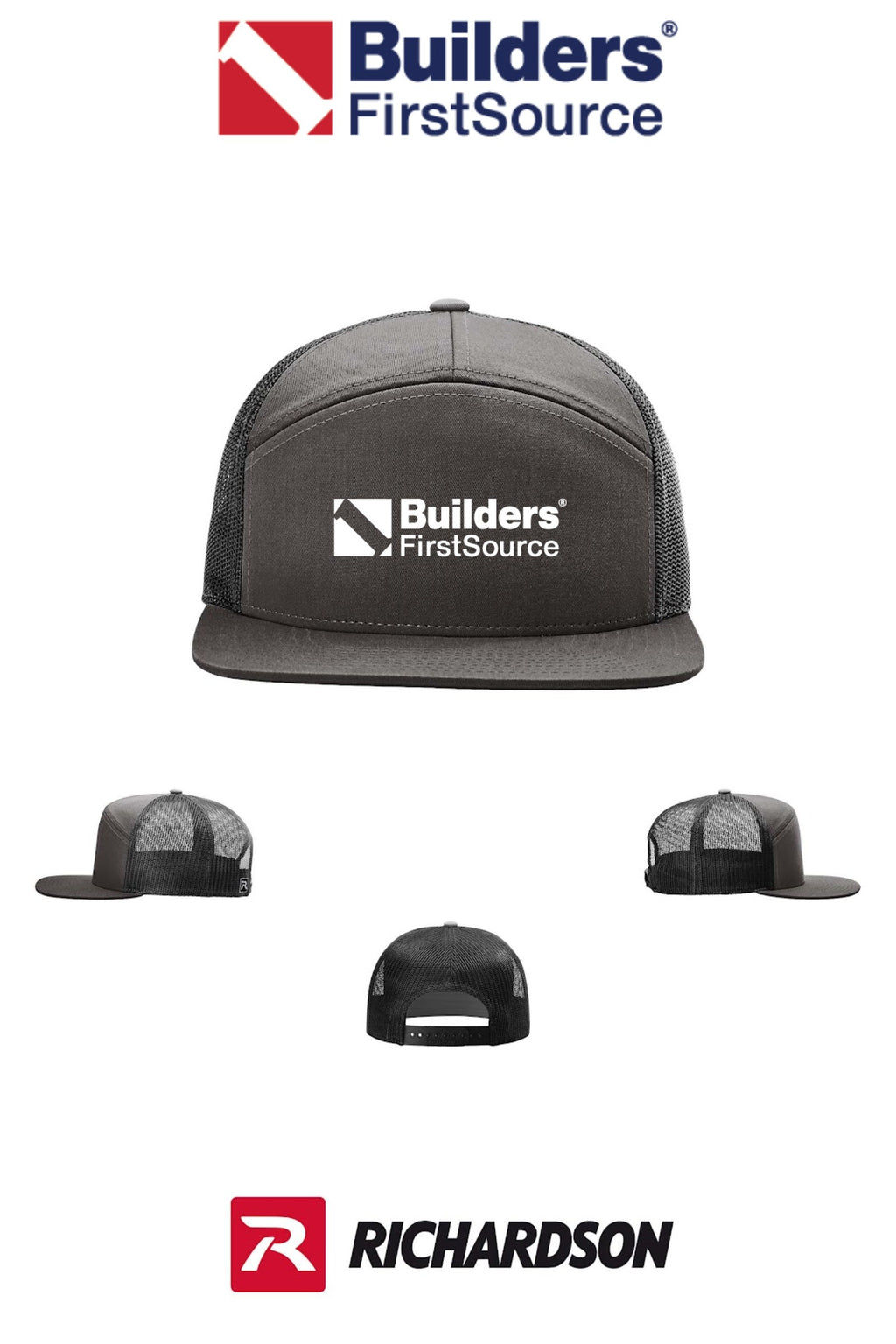 Richardson 168 Seven-Panel Trucker