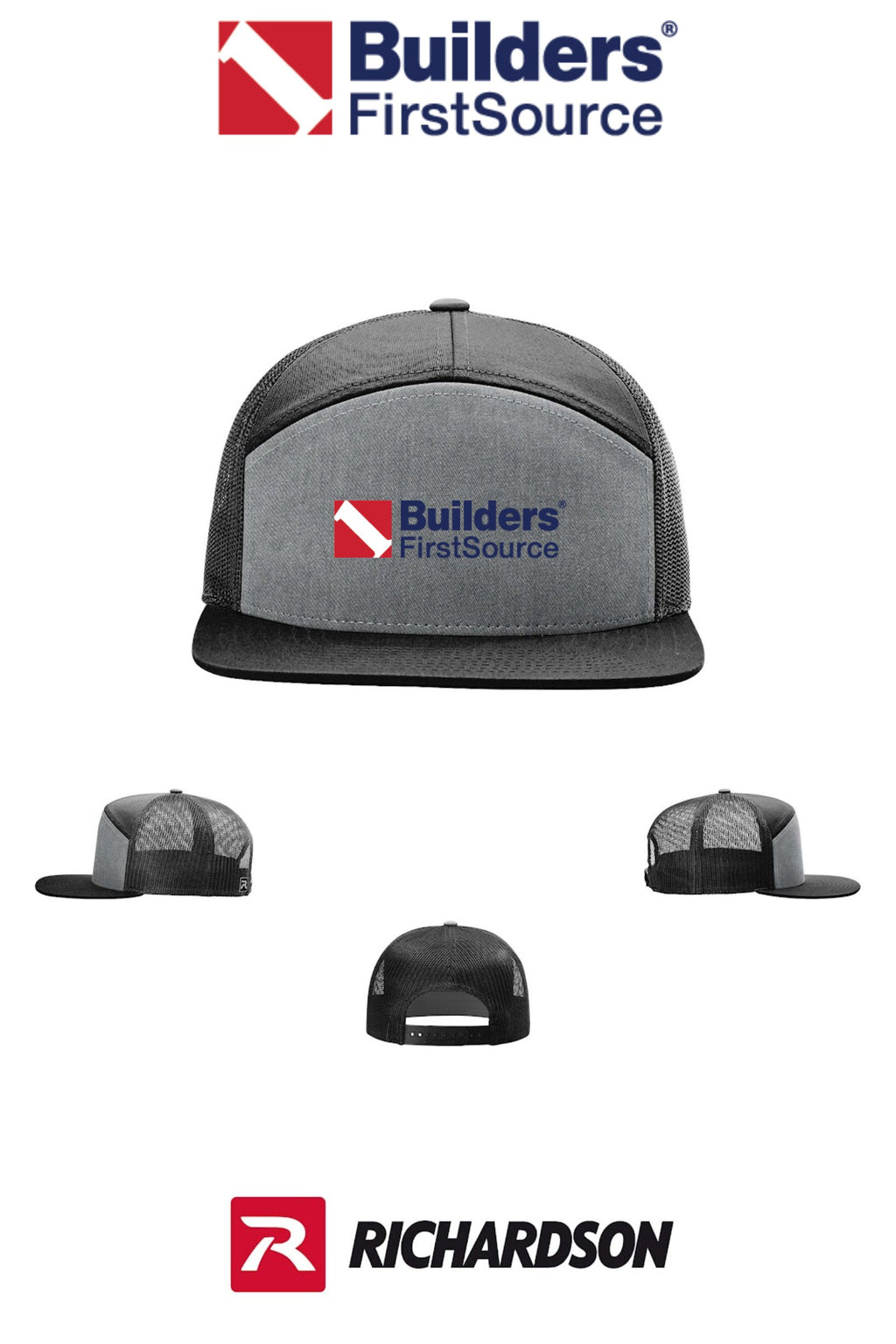 Richardson 168 Seven-Panel Trucker