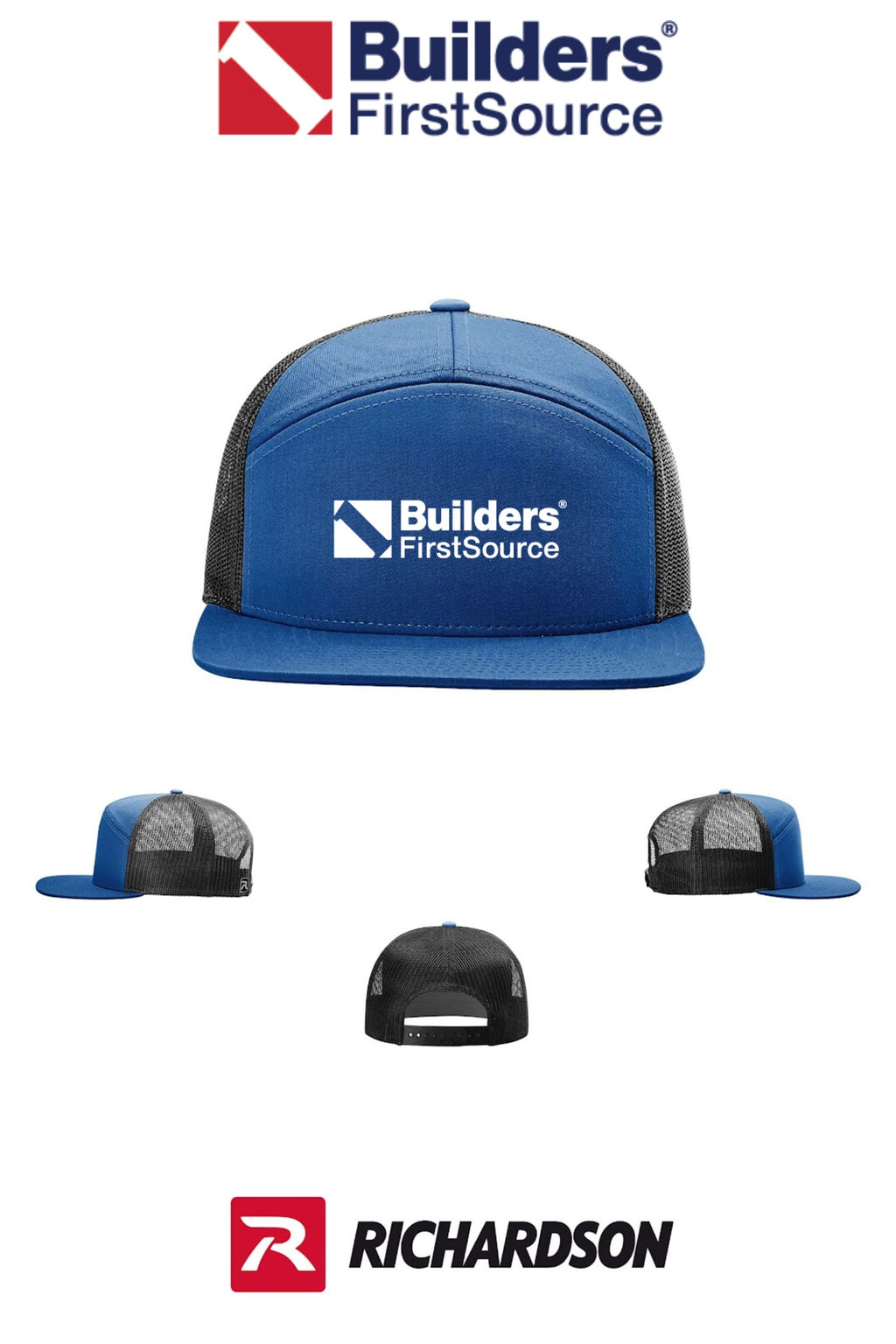 Richardson 168 Seven-Panel Trucker