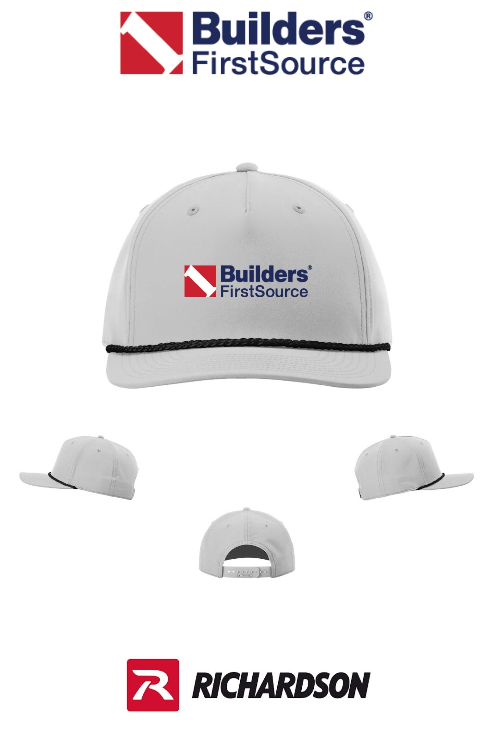 Richardson 258 Five-Panel Classic Rope Cap