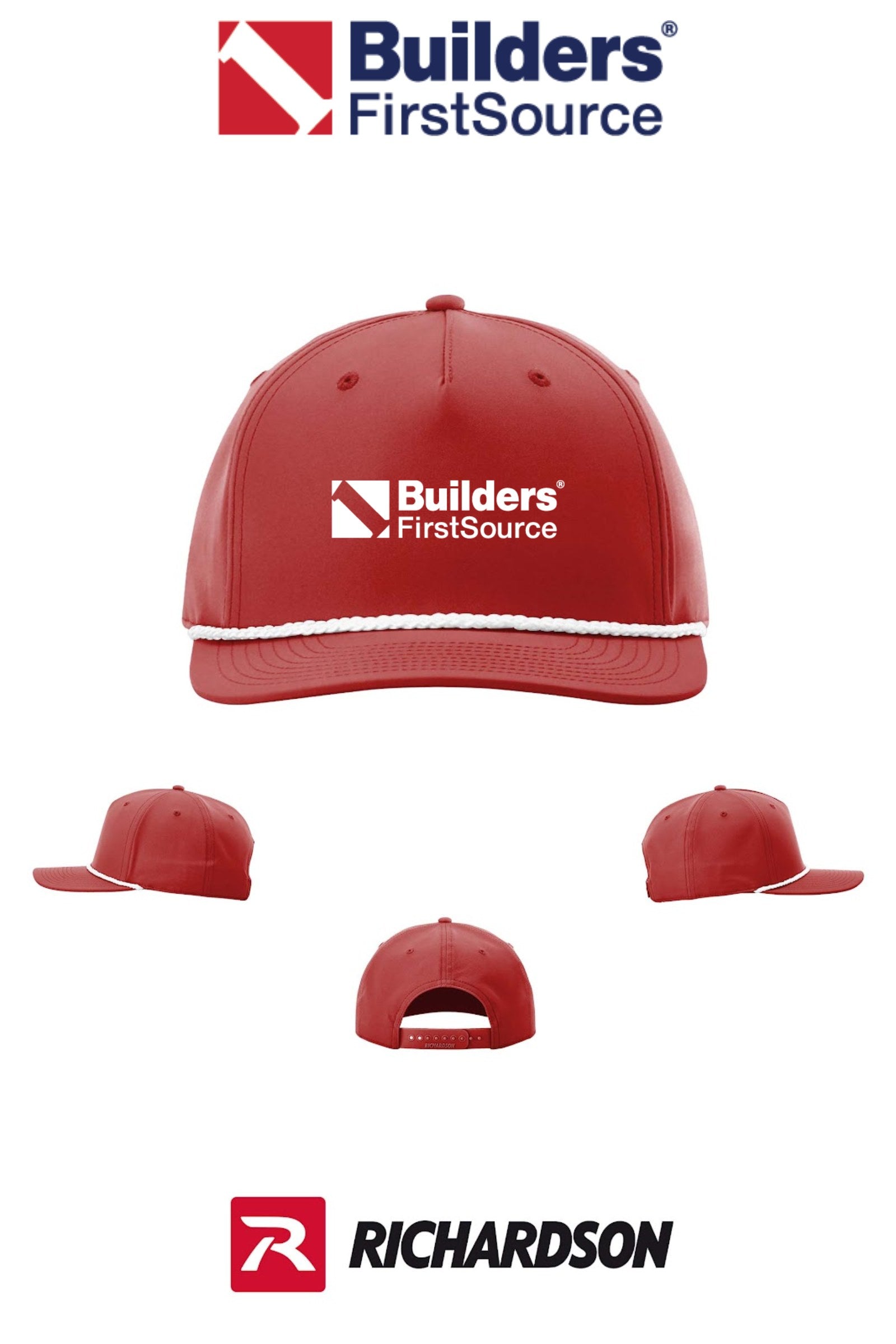 Richardson 258 Five-Panel Classic Rope Cap