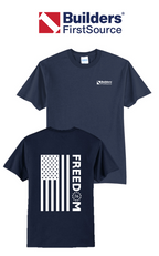 America 250 Port & Co™ Core Blend Tee - Freedom FULL FLAG
