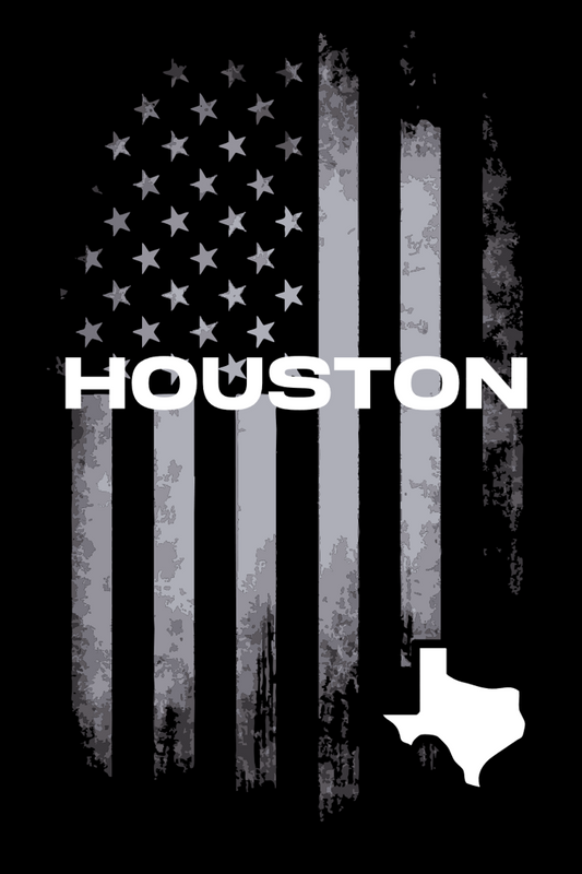 Custom Gildan® DryBlend® 50 Cotton/50 Poly T-Shirt - FLAG