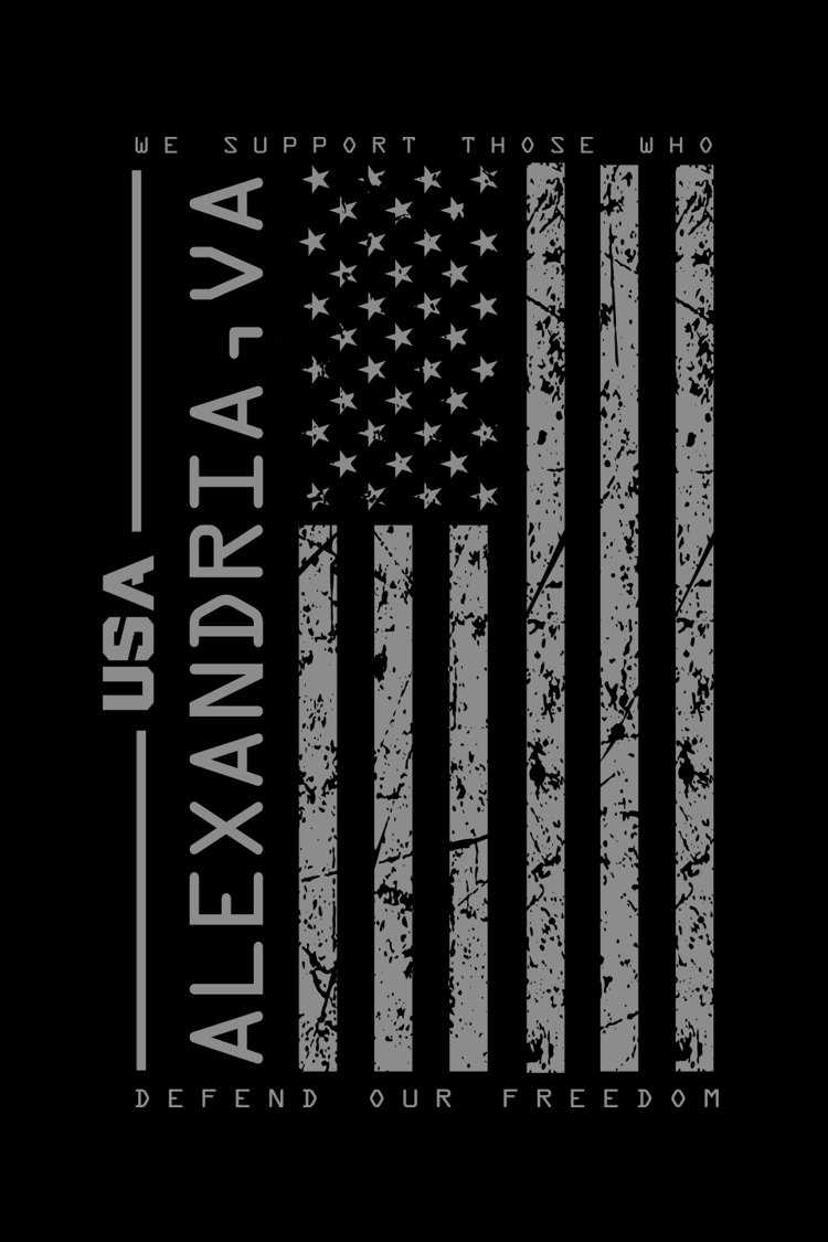 Custom A4 Cooling Performance Tee - Salute To Service