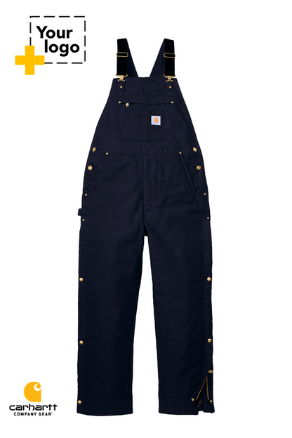 Carhartt® Firm Duck Insulated Bib Overalls
