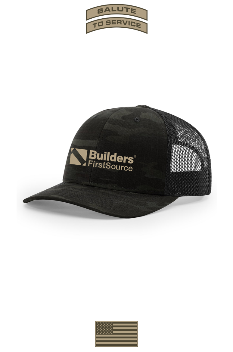 Salute to Service 2026 Richardson Printed Tactical Trucker