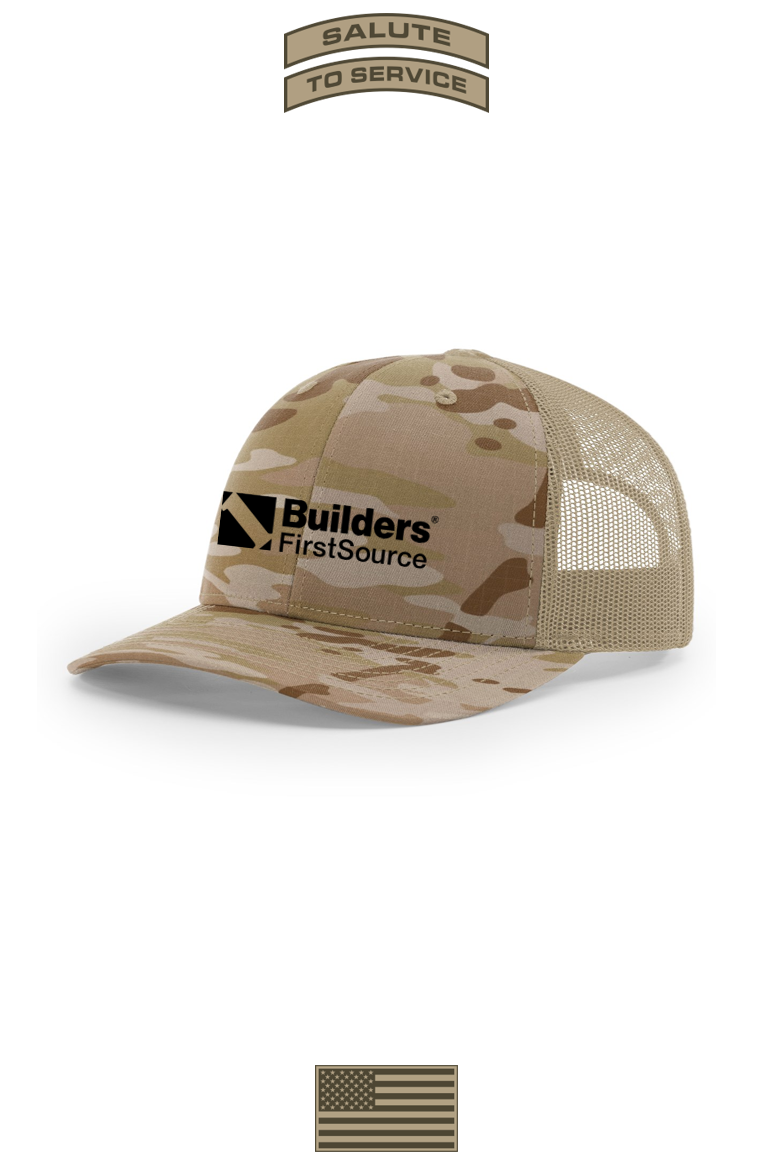 Salute to Service 2026 Richardson Printed Tactical Trucker