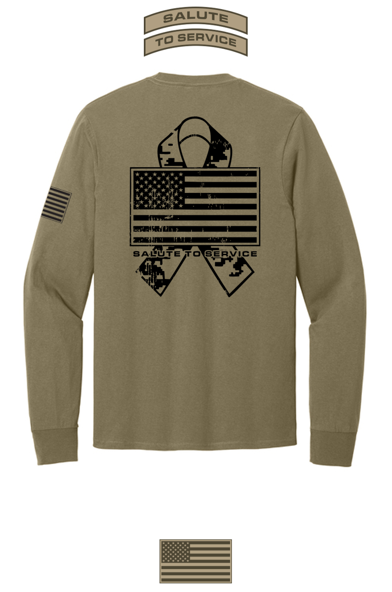 Salute to Service 2026 Long Sleeve Core Cotton Tee