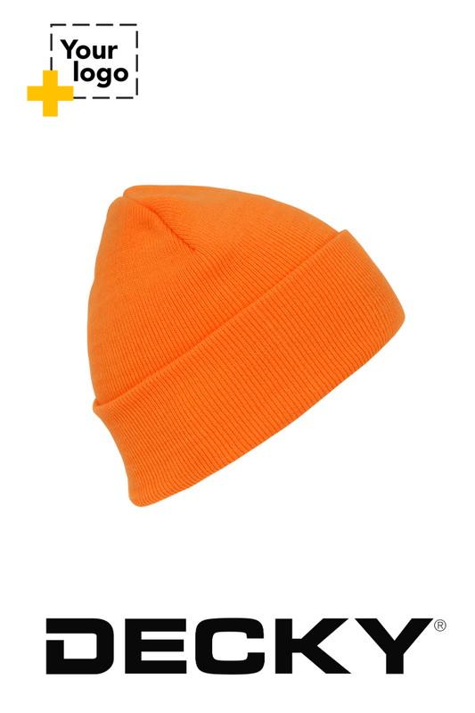 Decky Long Neon Acrylic Beanie