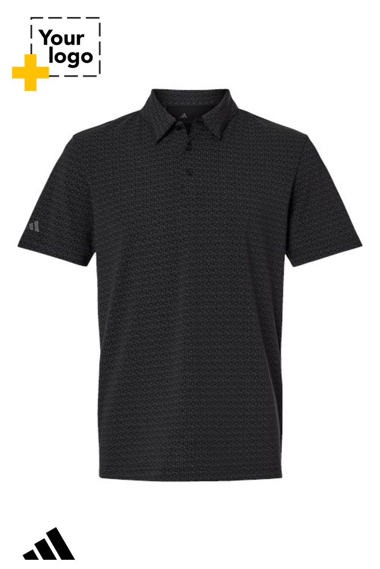 Adidas Men's Blended Printed Polo