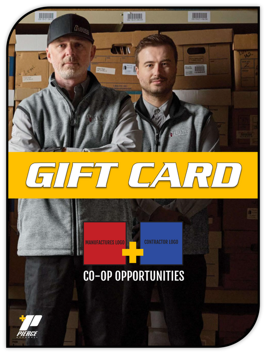 Pierce Apparel CO-OP Gift Card