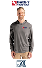 Cutter & Buck Coastline Recycled Double Peached Mens Hooded Pullover