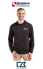 Cutter & Buck Coastline Recycled Double Peached Mens Hooded Pullover