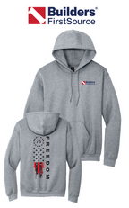 America 250 Port & Co™ Core Fleece Pullover Hooded Sweatshirt - Freedom Tattered Banner