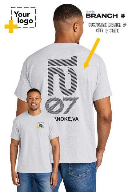 Custom Gildan® DryBlend® 50 Cotton/50 Poly T-Shirt - Branch #