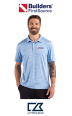 Cutter & Buck Coastline Recycled Double Peached Camo Print Mens Polo