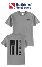 America 250 Port & Co™ Core Blend Tee - Freedom FULL FLAG