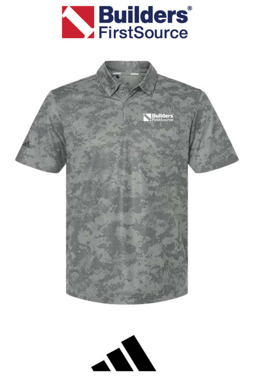 Adidas Men's All Over Camo Polo