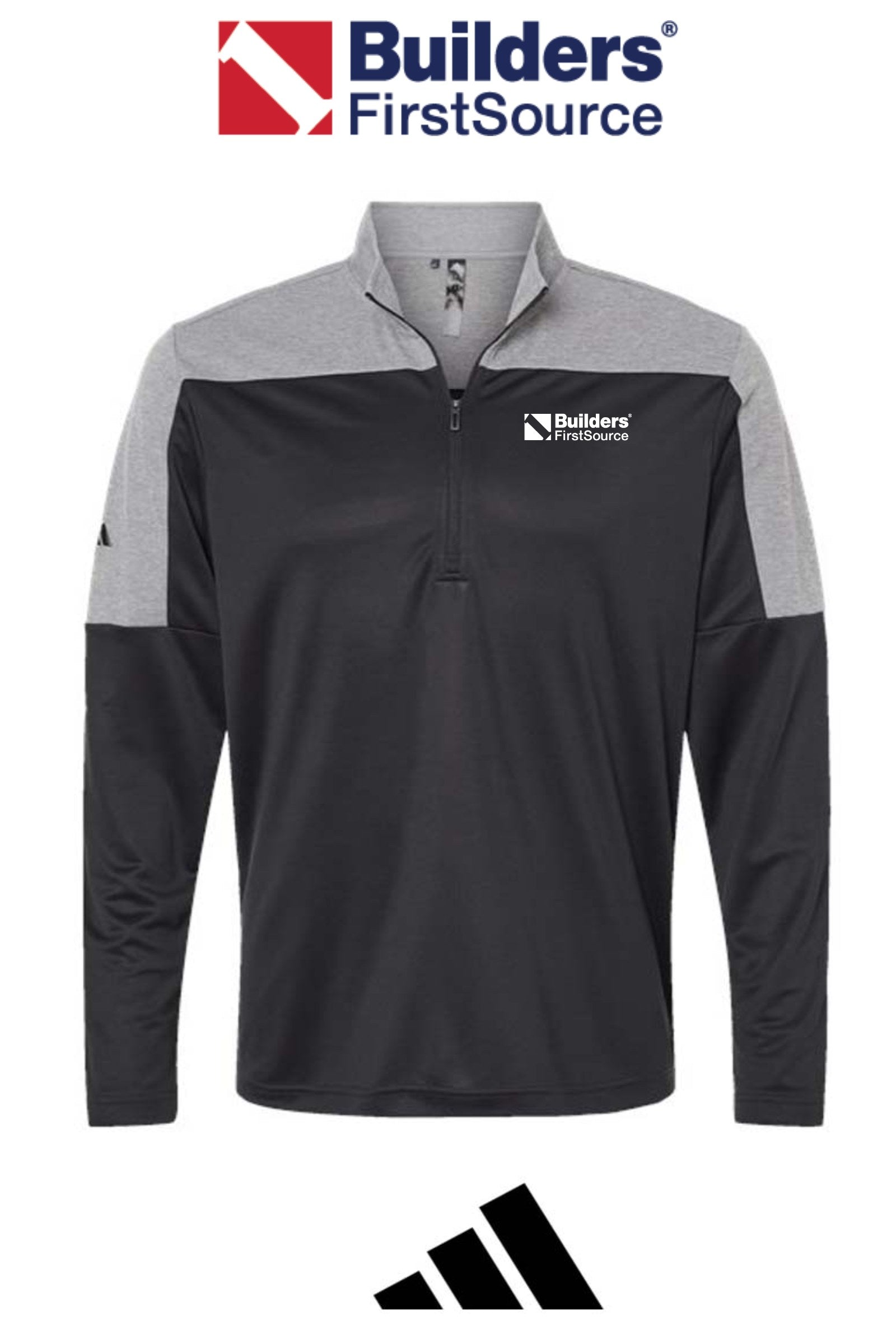 Adidas Men's Ultimate365 Lightweight Colorblocked Quarter-Zip Pullover