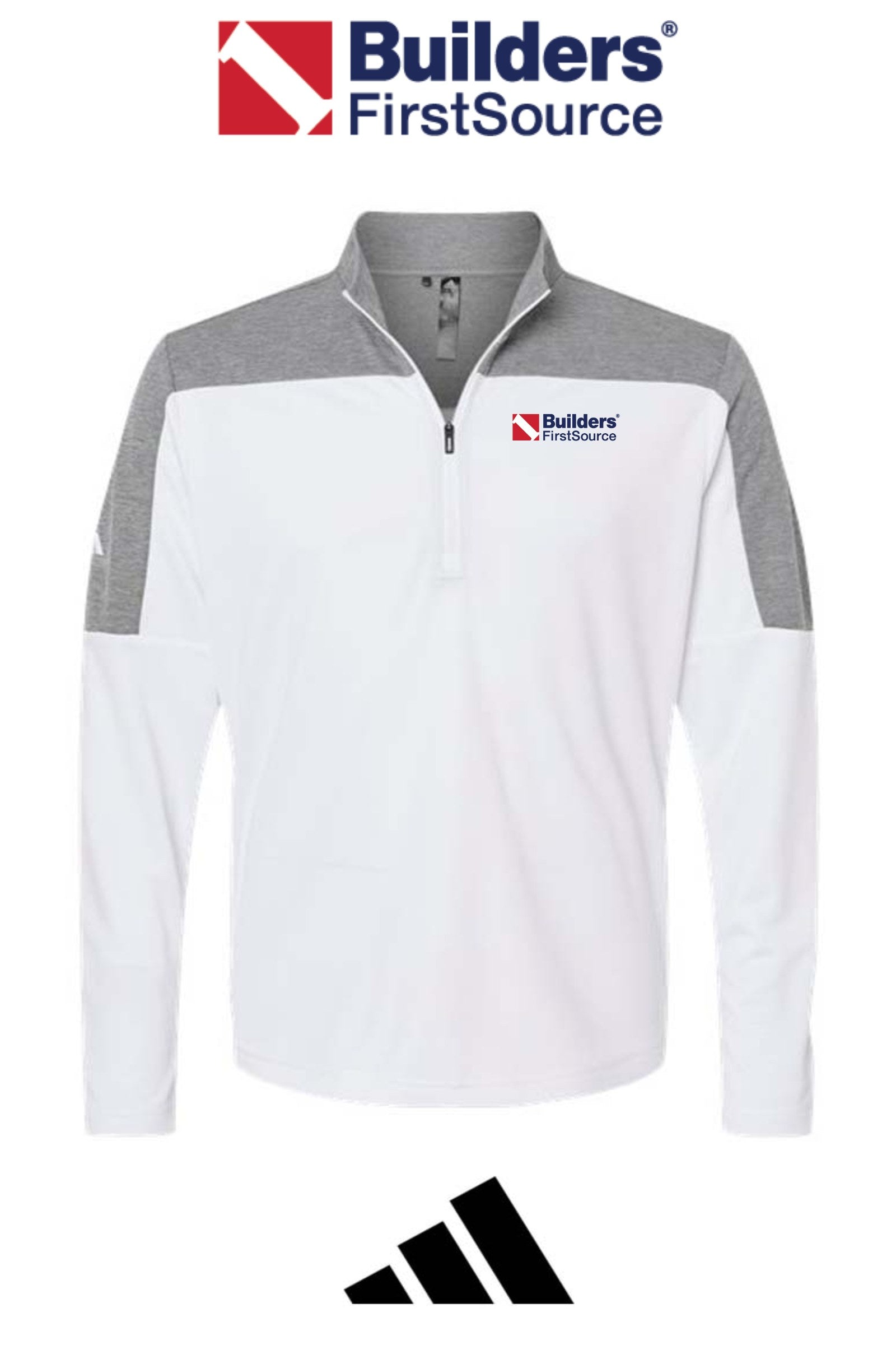 Adidas Men's Ultimate365 Lightweight Colorblocked Quarter-Zip Pullover