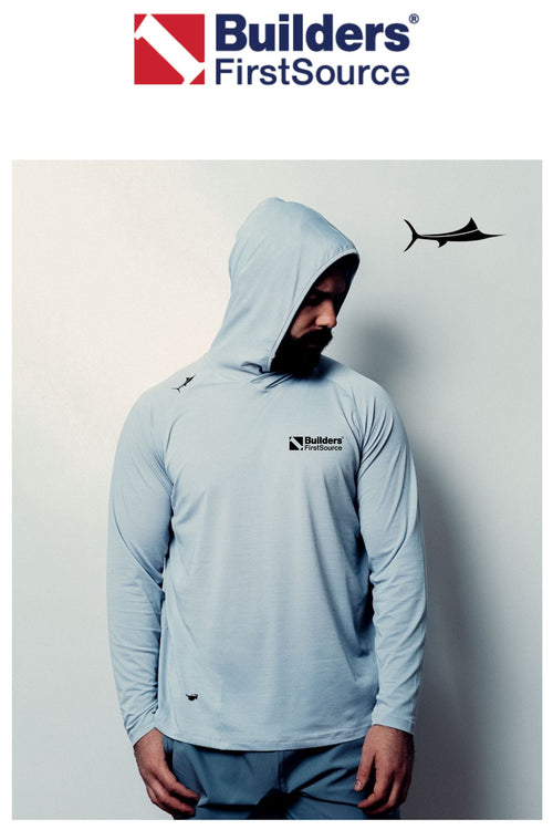 Billfisher Hooded Long Sleeve Performance Tee