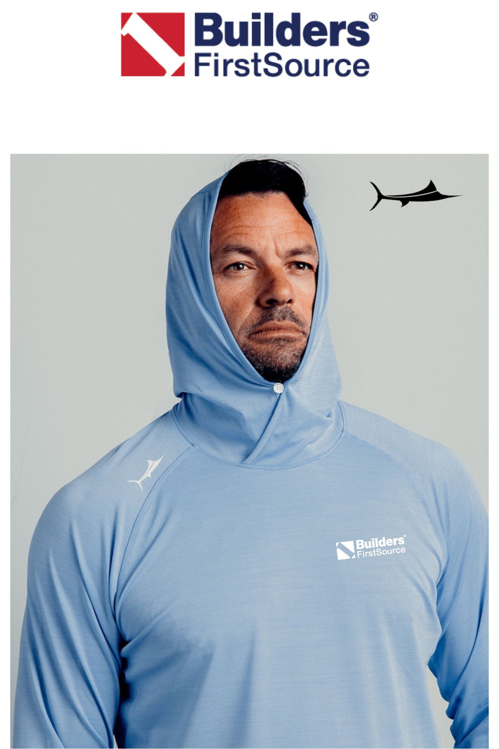 Billfisher Hooded Long Sleeve Performance Tee