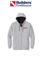 Heavyweight Full-Zip Hooded Sweatshirt with Thermal Lining