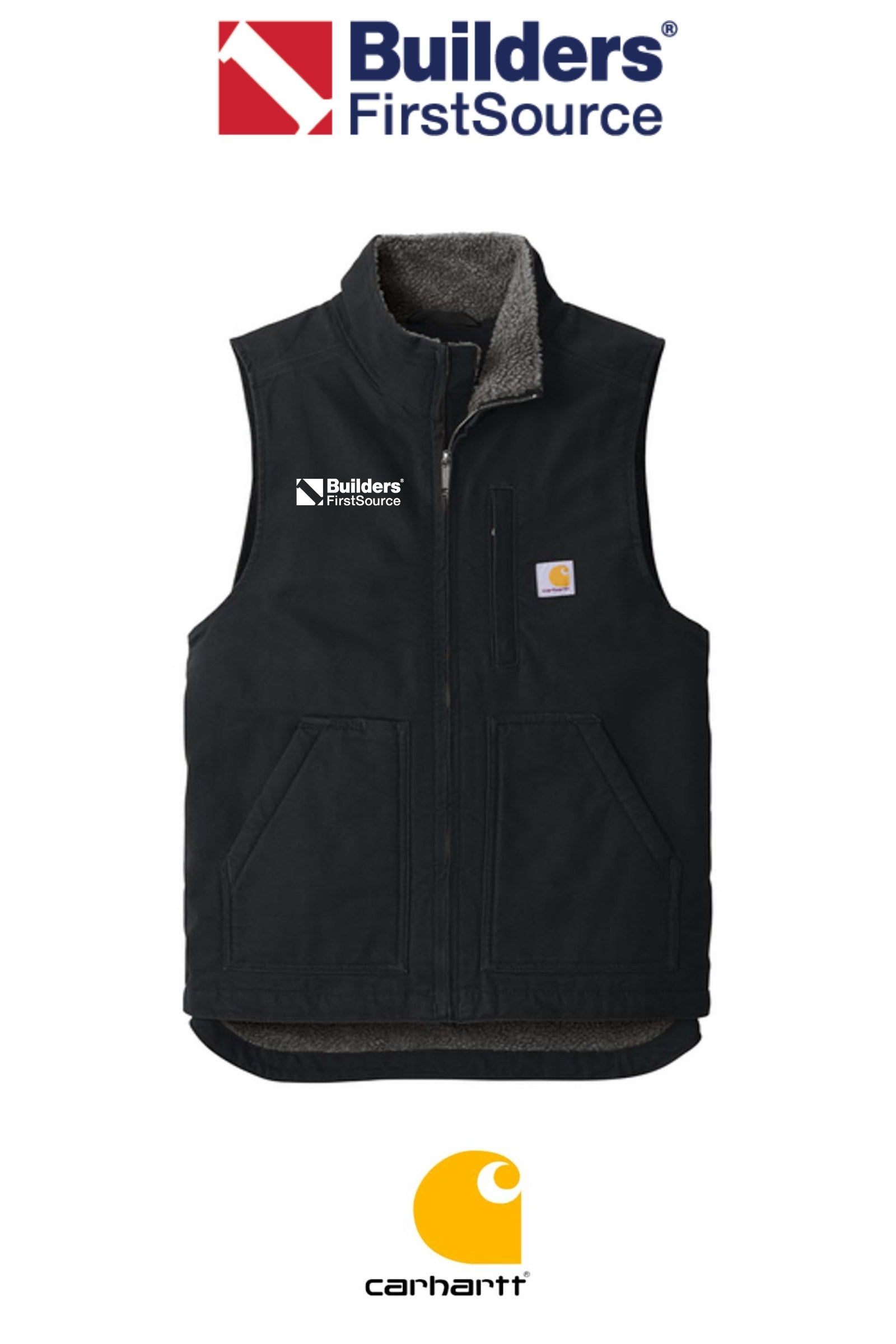 Carhartt® Sherpa-Lined Mock Neck Vest