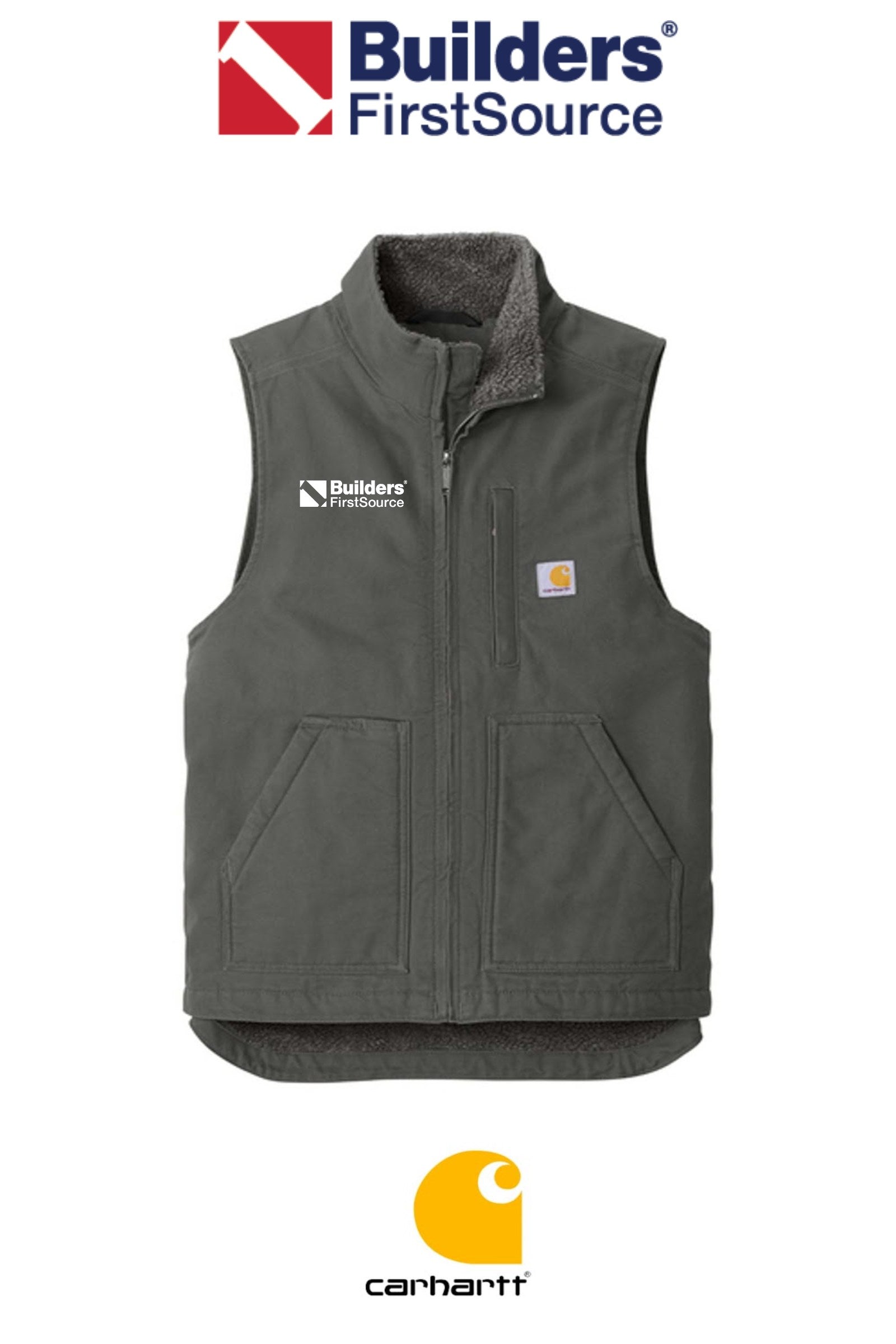 Carhartt® Sherpa-Lined Mock Neck Vest