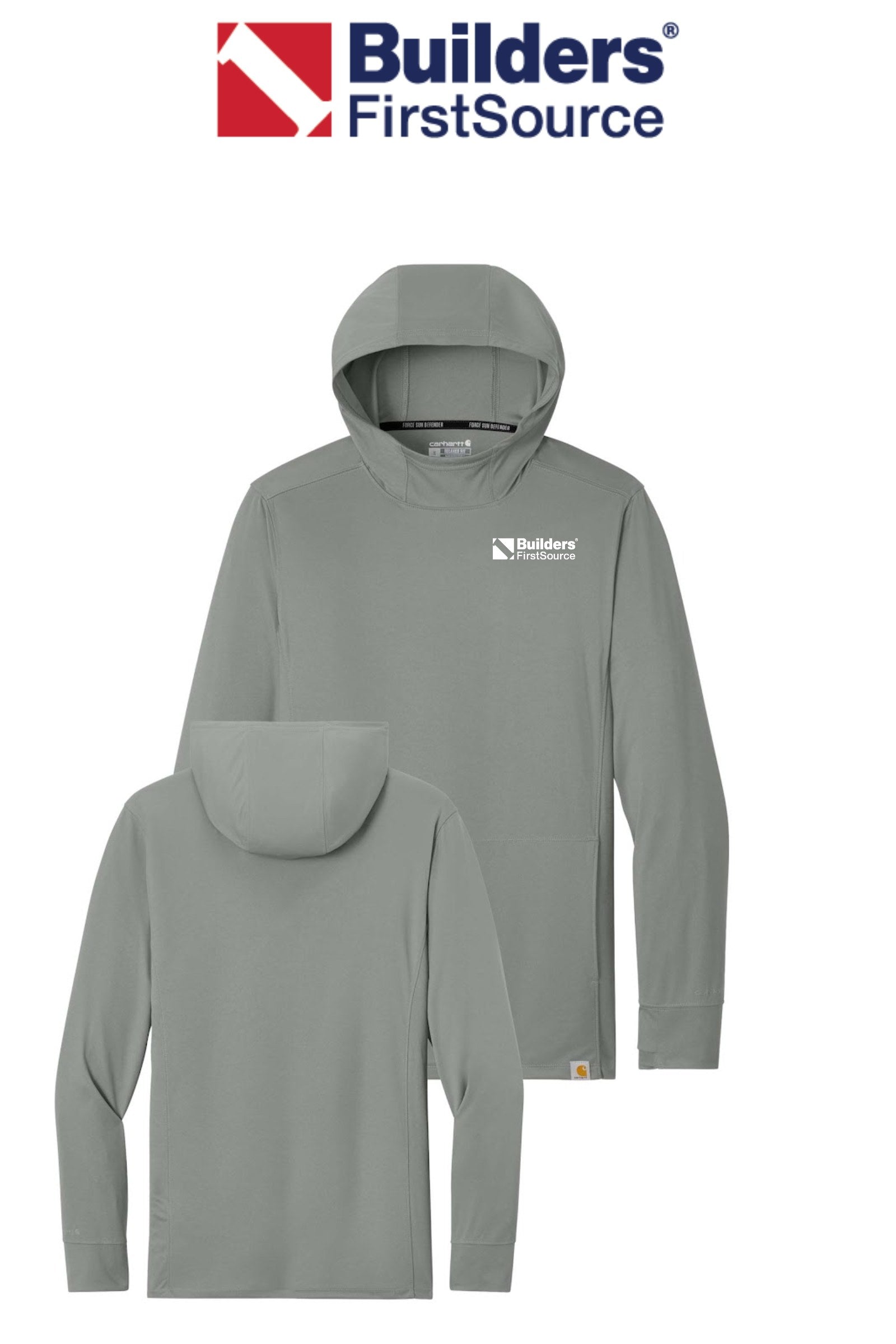 Carhartt Force® Sun Defender™ Long Sleeve Hooded T-Shirt