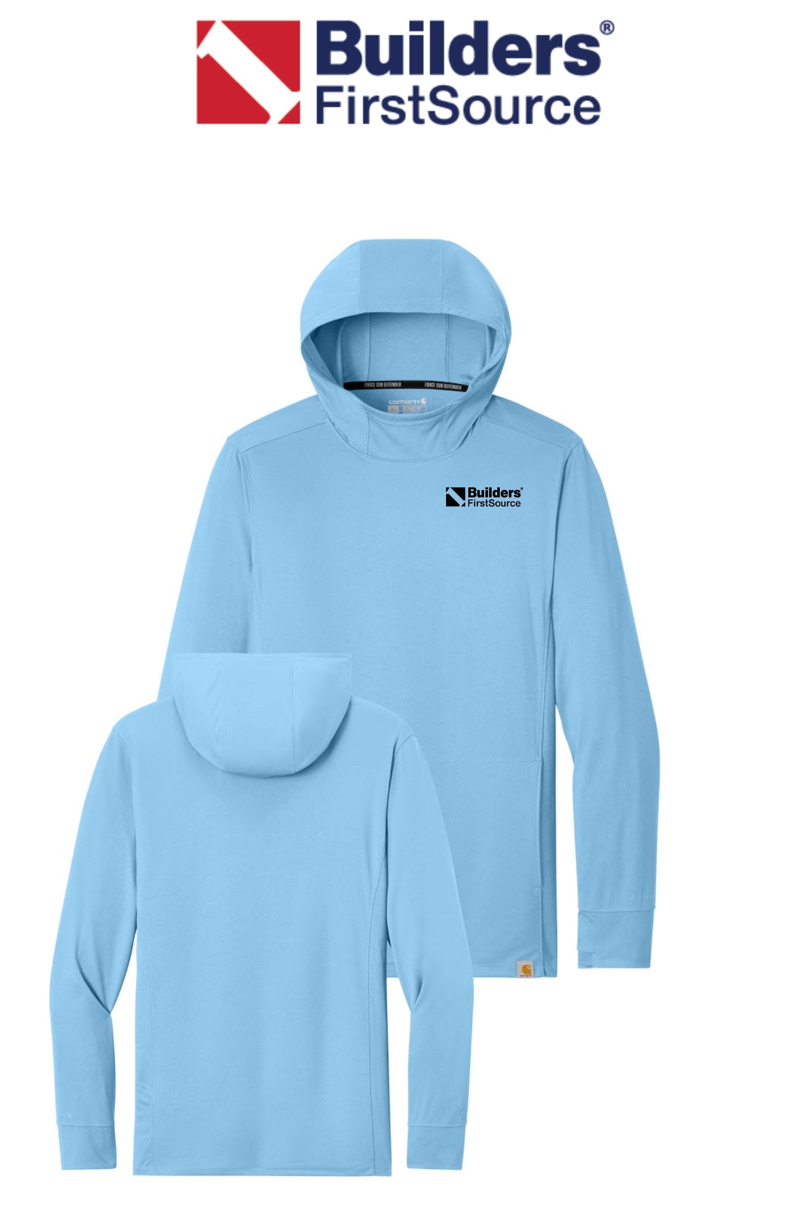 Carhartt Force® Sun Defender™ Long Sleeve Hooded T-Shirt