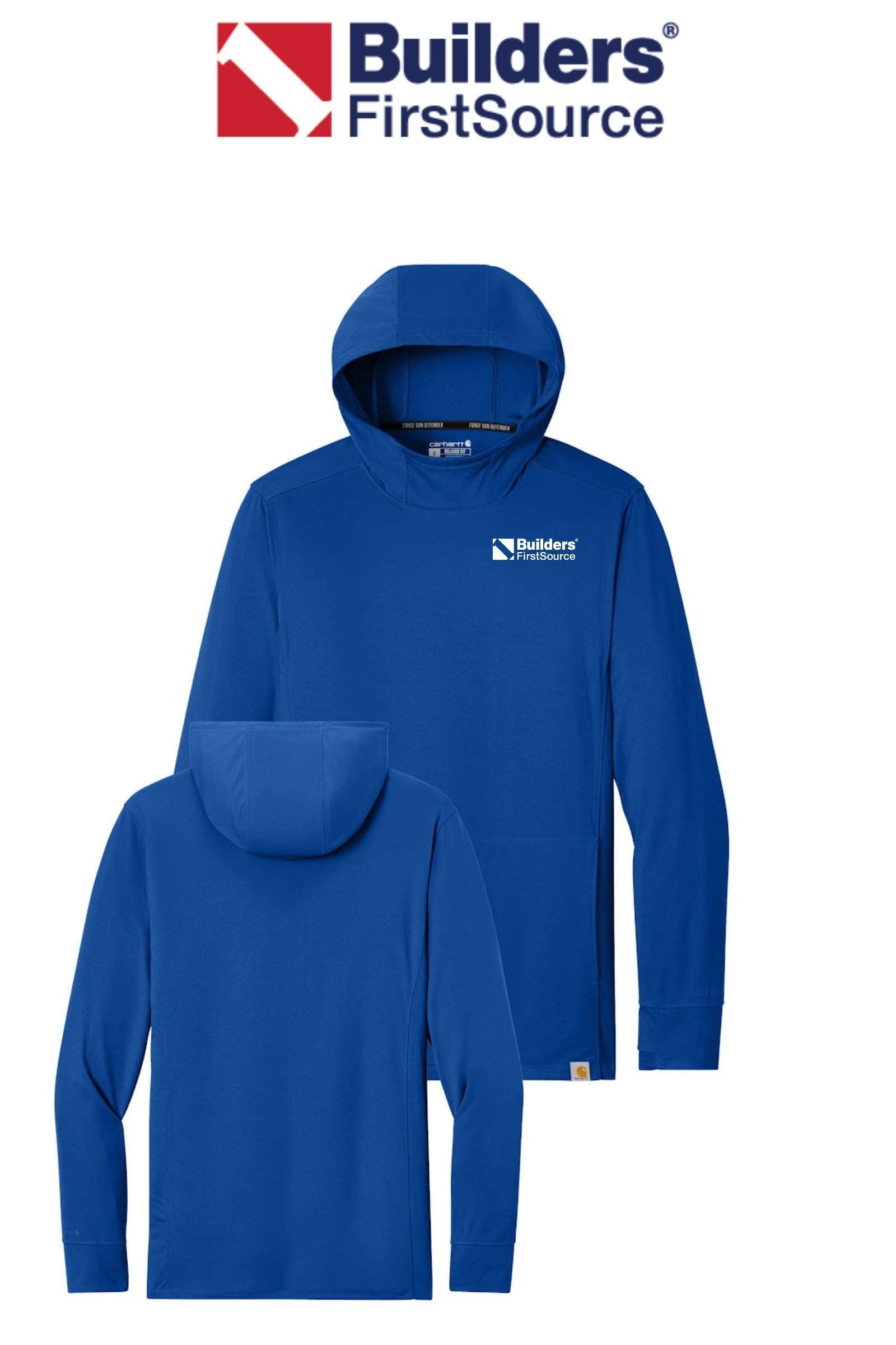 Carhartt Force® Sun Defender™ Long Sleeve Hooded T-Shirt