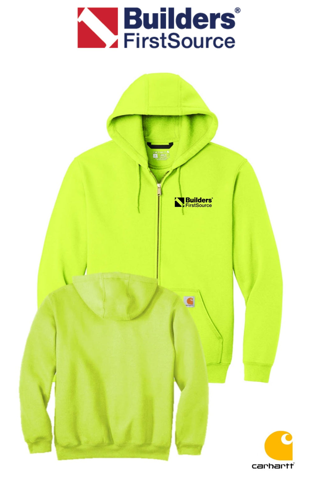 Carhartt® Midweight Hooded Zip-Front Sweatshirt