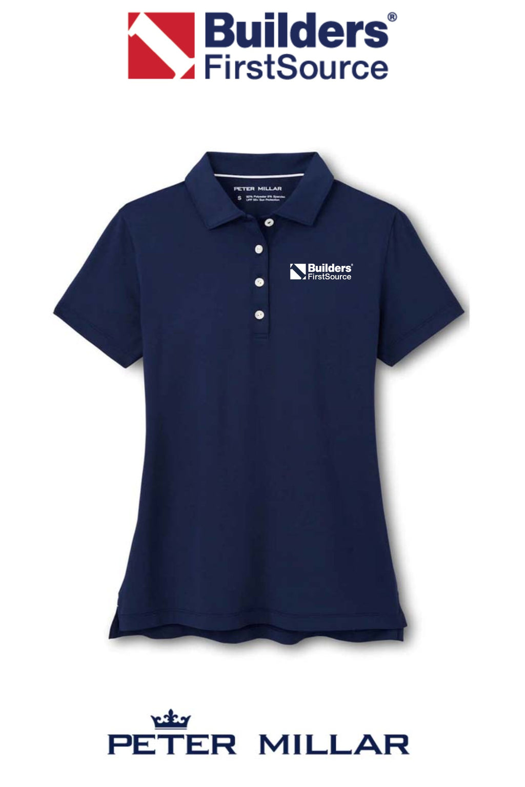Peter Millar Women's Button Polo