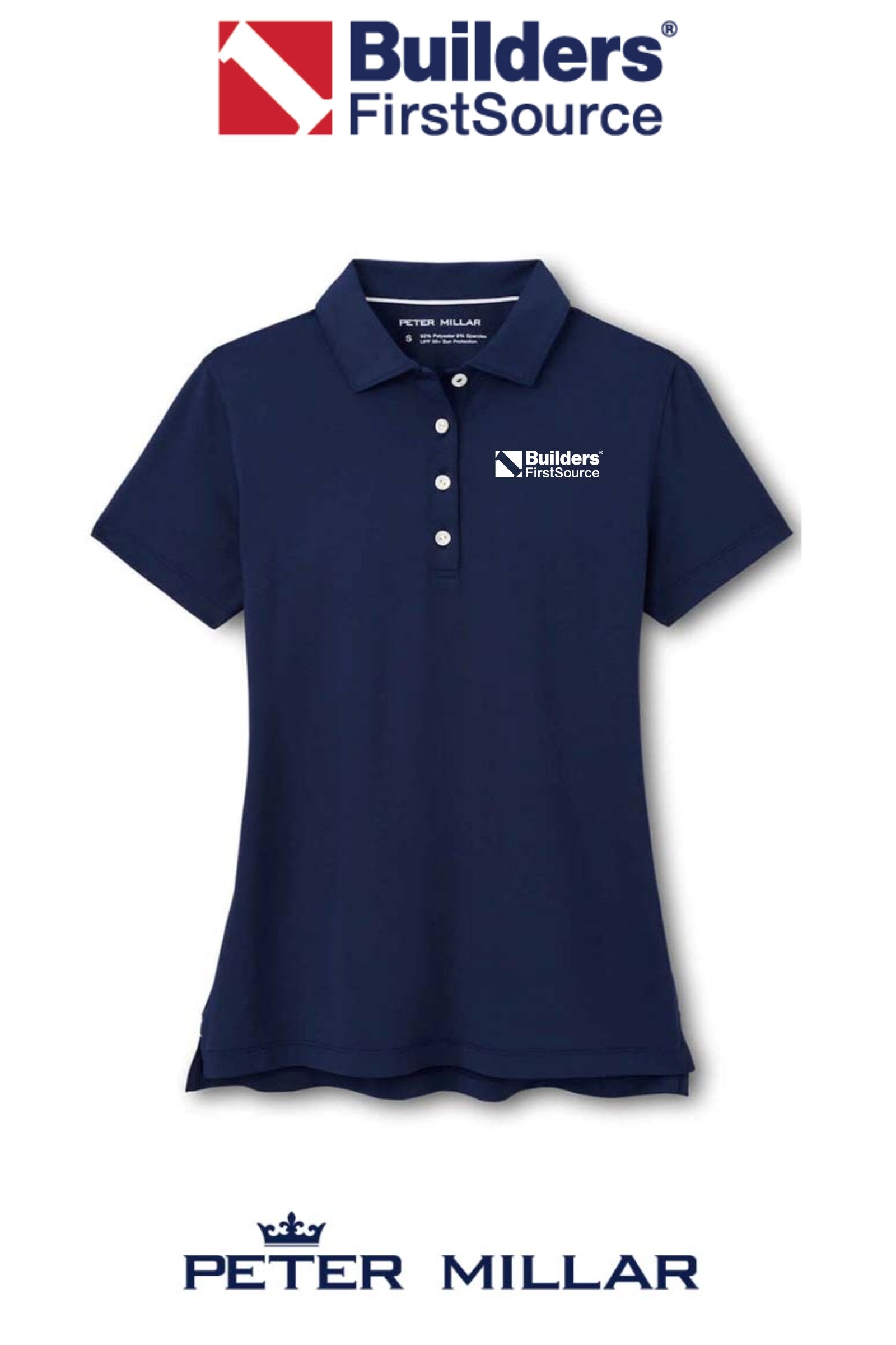 Peter Millar Women's Button Polo