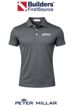 Peter Millar Men's Solid Performance Polo - Self Collar